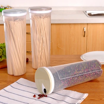 Noodle Storage Box Plastic Multifunction Spaghetti Dried Fruit Roasted Seeds Grains Food Canister Box For Kitchen Containers 
Noodle Storage Box Plastic Multifunction Spaghetti Dried Fruit Roasted Seeds Grains Food Canister Box For Kitchen Containers