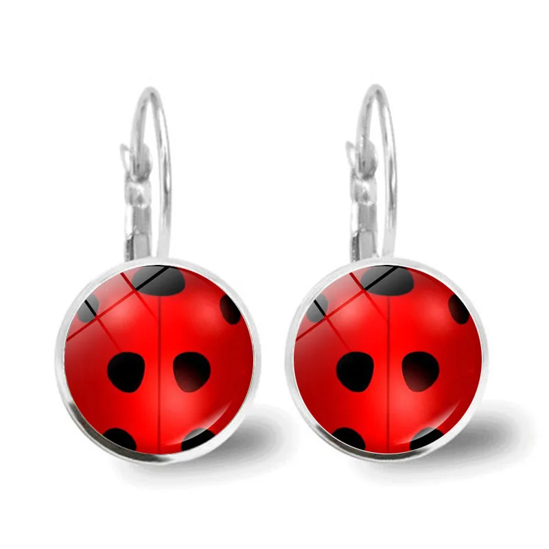 Cute Ladybug Drop Earrings For Women Wave Point Element Earrings Trendy Movie Animation Cartoon Jewelry
Cute Ladybug Drop Earrings For Women Wave Point Element Earrings Trendy Movie Animation Cartoon Jewelry