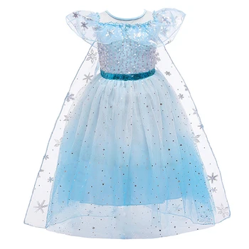 2020 cosplay snow queen dress 2 elsa Princess dress for girl Sequin Children's Dress Removable cloak snow queen birthday
2020 cosplay snow queen dress 2 elsa Princess dress for girl Sequin Children's Dress Removable cloak snow queen birthday
