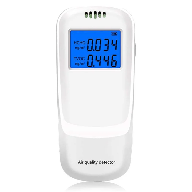 Air Quality Monitor, Formaldehyde Detector Pollution Meter Sensor Tester Detect & Test Indoor Pollution PM2.5/PM10/Particles Met
Air Quality Monitor, Formaldehyde Detector Pollution Meter Sensor Tester Detect & Test Indoor Pollution PM2.5/PM10/Particles Met