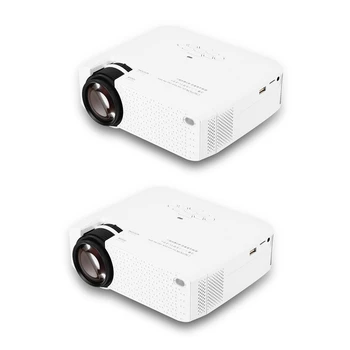 D40W Mini Projector LED Video Projector Home Theater, Mobile Phone Same Sn Support 1080P, Compatible with HDMI / USB / TF Ca
D40W Mini Projector LED Video Projector Home Theater, Mobile Phone Same Sn Support 1080P, Compatible with HDMI / USB / TF Ca