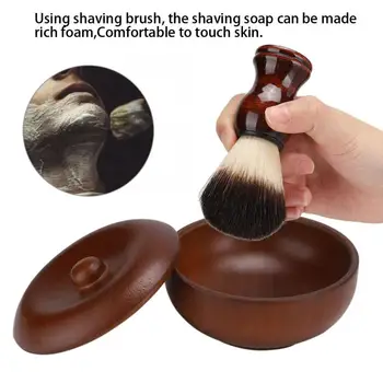 Men Stainless Steel Shaving Soap Bowl With Lid Soft Hair Brush Beard Cleaning Tool Kits Set 2 Colors Brush With Bowl For Shaving 
Men Stainless Steel Shaving Soap Bowl With Lid Soft Hair Brush Beard Cleaning Tool Kits Set 2 Colors Brush With Bowl For Shaving