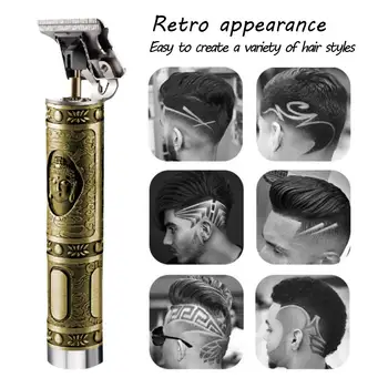 Electric Hair Clipper Rechargeable Baldheaded Hair Clipper Electric Hair Trimmer T-Blade Razor for Men Hair Cutting Shaver Razor
Electric Hair Clipper Rechargeable Baldheaded Hair Clipper Electric Hair Trimmer T-Blade Razor for Men Hair Cutting Shaver Razor