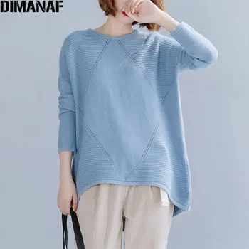 DIMANAF Plus Size Women Sweater Female Lady Tops Pullovers Autumn Winter Wool Knitting Loose Fashion Long sleeve Basic Clothing
DIMANAF Plus Size Women Sweater Female Lady Tops Pullovers Autumn Winter Wool Knitting Loose Fashion Long sleeve Basic Clothing