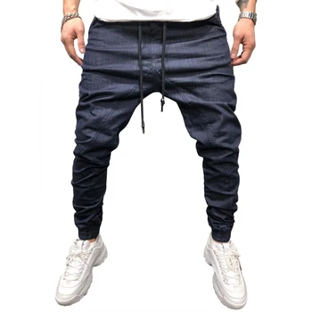 2020 Sports Fashion Men Pants Solid Color Drawstring Trousers Running Outdoor Casual Gym Pants Jogger Pants Male Cool Trousers
2020 Sports Fashion Men Pants Solid Color Drawstring Trousers Running Outdoor Casual Gym Pants Jogger Pants Male Cool Trousers