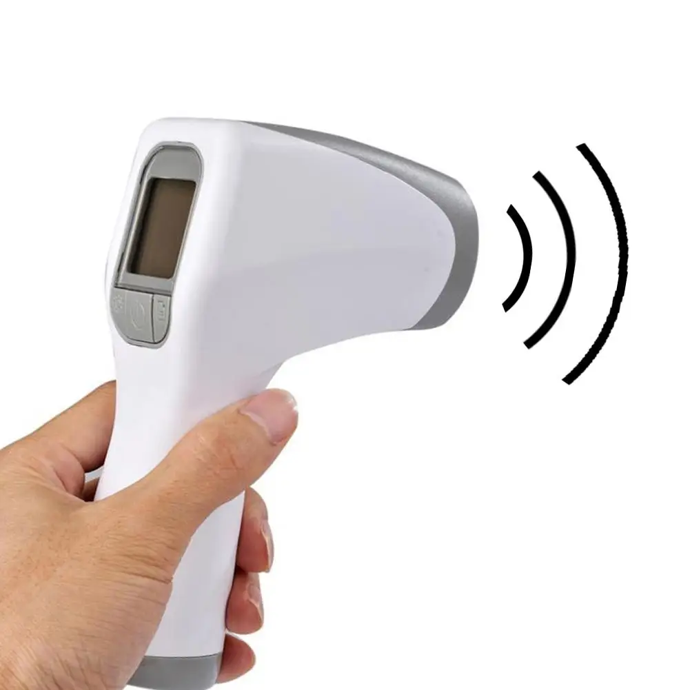 Non Contact Infrared LCD Digital Forehead Thermometer Temperature Measuring Tool New
Non Contact Infrared LCD Digital Forehead Thermometer Temperature Measuring Tool New