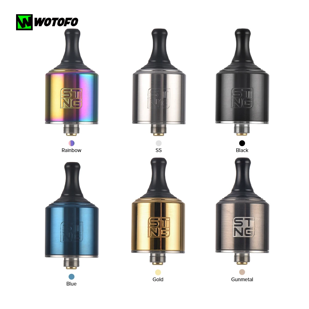 New Wotofo Stng MTL RDA Tank Aomizer 22MM RDA Single-strand Dual Core E Cigarette Vape Tank vs Vandy vape Berserker V2 MTL RDA
New Wotofo Stng MTL RDA Tank Aomizer 22MM RDA Single-strand Dual Core E Cigarette Vape Tank vs Vandy vape Berserker V2 MTL RDA