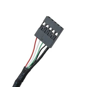 58cm Black Plastic Double Head Interface USB CPU Cables Coolers For CORSAIR H
58cm Black Plastic Double Head Interface USB CPU Cables Coolers For CORSAIR H