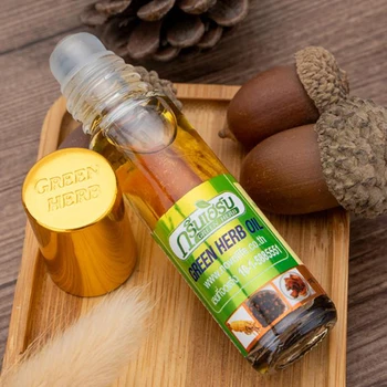 

1PC Natural Balsam Balm Thai Green Herb Oil Herbs Thailand Green Ointment Muscle Pain Relief Ointment Compound Essential Oil