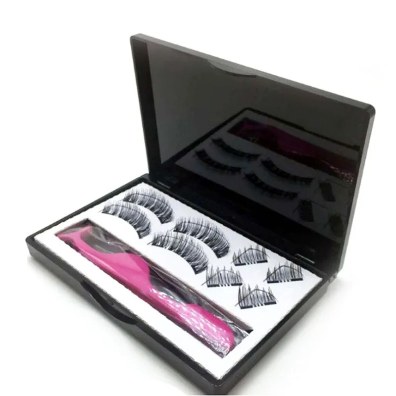 3D/5D Magnet False Eyelashes Free of Glue, Pure Manual Magnetic Eyelashes Personal Charm Cosmetics
3D/5D Magnet False Eyelashes Free of Glue, Pure Manual Magnetic Eyelashes Personal Charm Cosmetics