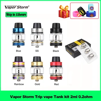 New Vapor Storm Trip Vape Tank Atomizer 2ml 0.2ohm Mesh Coil Sliding top Fill Atomizer for 510 thread E Cigarette Vape Mod
New Vapor Storm Trip Vape Tank Atomizer 2ml 0.2ohm Mesh Coil Sliding top Fill Atomizer for 510 thread E Cigarette Vape Mod