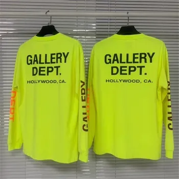 Fluorescent green Gallery Dept T Shirt Men Women 1:1 Best-Quality Long sleeve Gallery Dept T-shirt Top Tees
Fluorescent green Gallery Dept T Shirt Men Women 1:1 Best-Quality Long sleeve Gallery Dept T-shirt Top Tees