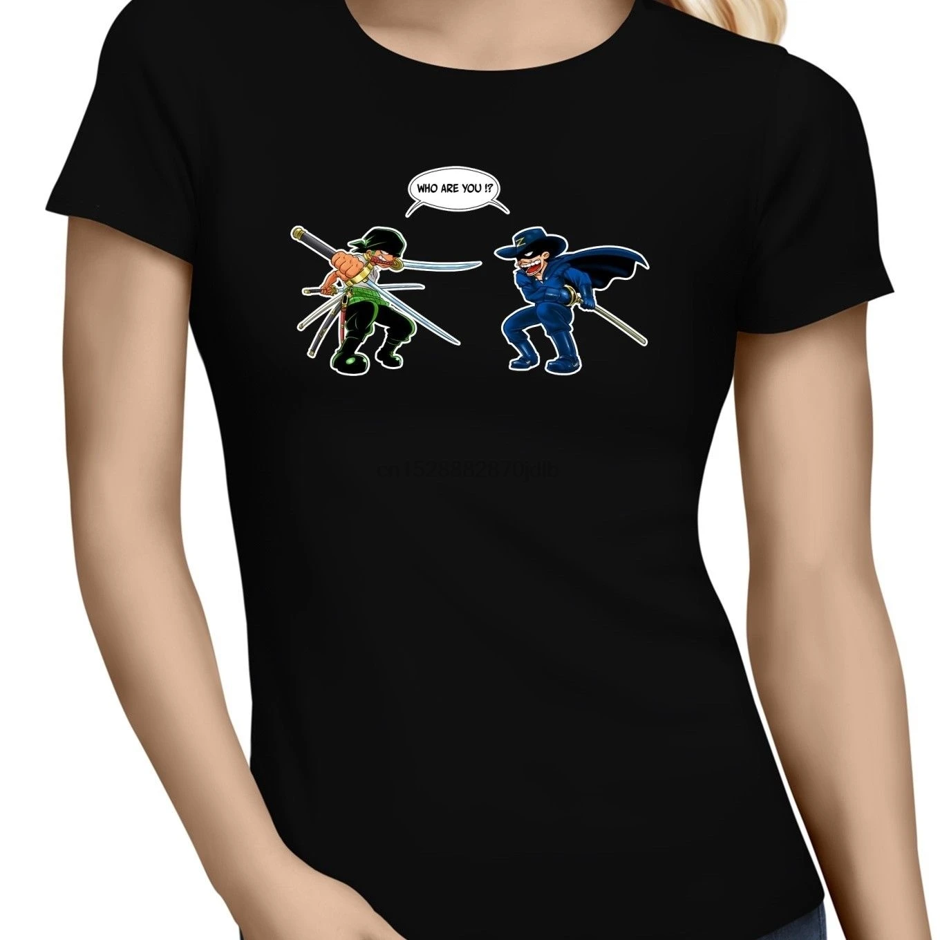 One Piece Roronoa Zoro Vs Zoro Parody Women T-shirt - Funny Manga T-Shirt Cartoon t shirt men Unisex New Fashion tshirt
One Piece Roronoa Zoro Vs Zoro Parody Women T-shirt - Funny Manga T-Shirt Cartoon t shirt men Unisex New Fashion tshirt