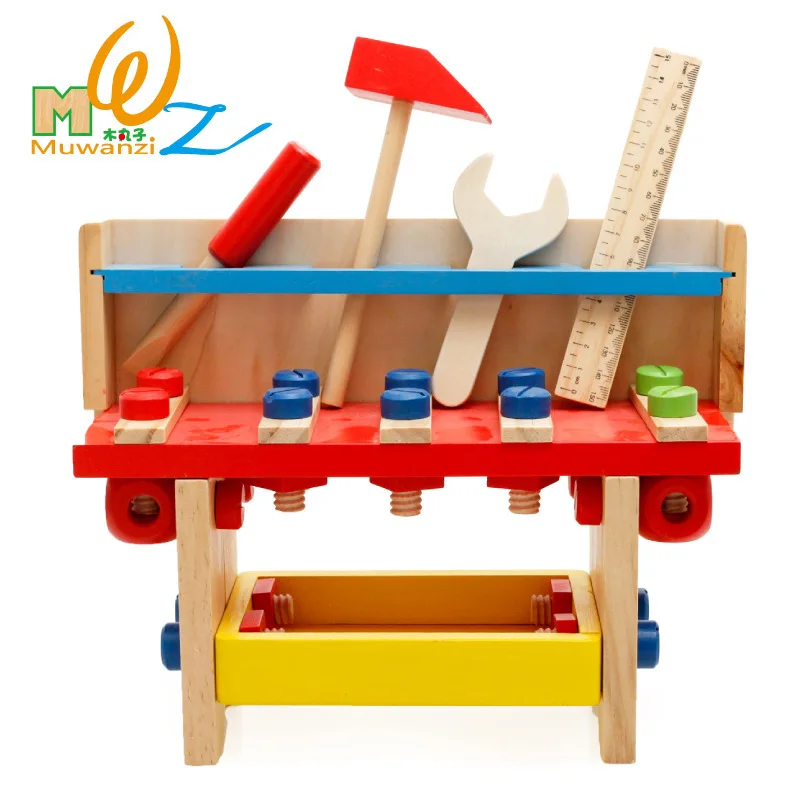 MWZ Children Wooden Tool Table Spell Disassembly Nut Combination Baby Hands-on Capacity-Building Educational Toy
MWZ Children Wooden Tool Table Spell Disassembly Nut Combination Baby Hands-on Capacity-Building Educational Toy