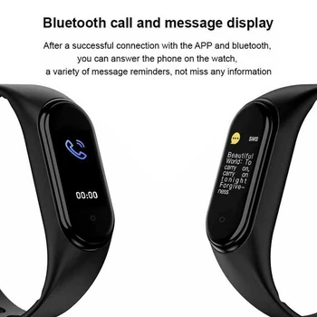 Smart Bracelet Call Message Reminder Fitness Tracker Heart Rate Monitor Outdoor Sports Bluetooth Gift LCD Display P67 Waterproof
Smart Bracelet Call Message Reminder Fitness Tracker Heart Rate Monitor Outdoor Sports Bluetooth Gift LCD Display P67 Waterproof