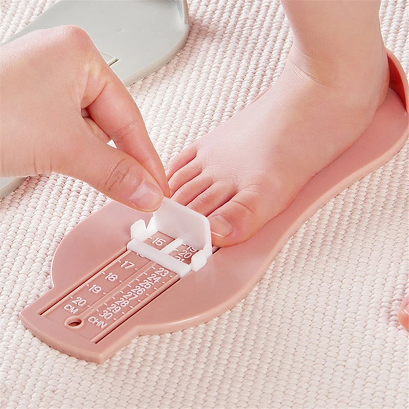 Pudcoco Foot Measuring Device Shoes Gauge Ruler for Baby Measure Foot New Footful at Home 5 Colors
