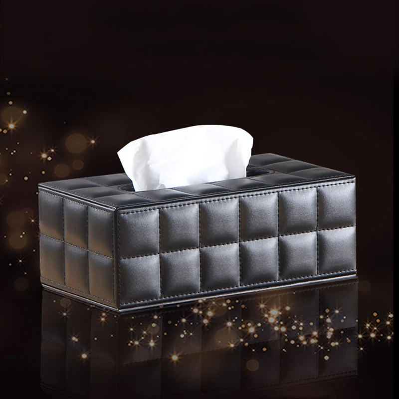 Durable Leather PU Standard Tissue Box Holder For Home Office Car Rectangular
Durable Leather PU Standard Tissue Box Holder For Home Office Car Rectangular