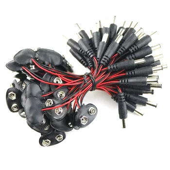 5PCS DC 9V Battery Button Power Cable Battery Buckle Snaps Power Cable Connector DC For Arduino Uno R3 DIY Jack Connector
5PCS DC 9V Battery Button Power Cable Battery Buckle Snaps Power Cable Connector DC For Arduino Uno R3 DIY Jack Connector