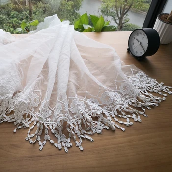 Organza Fringe Trim Embroidery floral lace Trim Teardrop Floral Tassel Lace DIY Trim Wedding dress sewing Lampshade Cover
Organza Fringe Trim Embroidery floral lace Trim Teardrop Floral Tassel Lace DIY Trim Wedding dress sewing Lampshade Cover