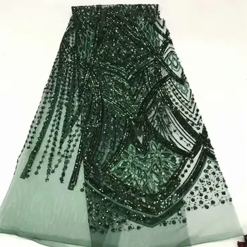 2020 Sequin Lace Fabric Mesh Green Color African Embroidery Sequence Nigerian French Party Latest High Quality Tulle Hot Sale
2020 Sequin Lace Fabric Mesh Green Color African Embroidery Sequence Nigerian French Party Latest High Quality Tulle Hot Sale