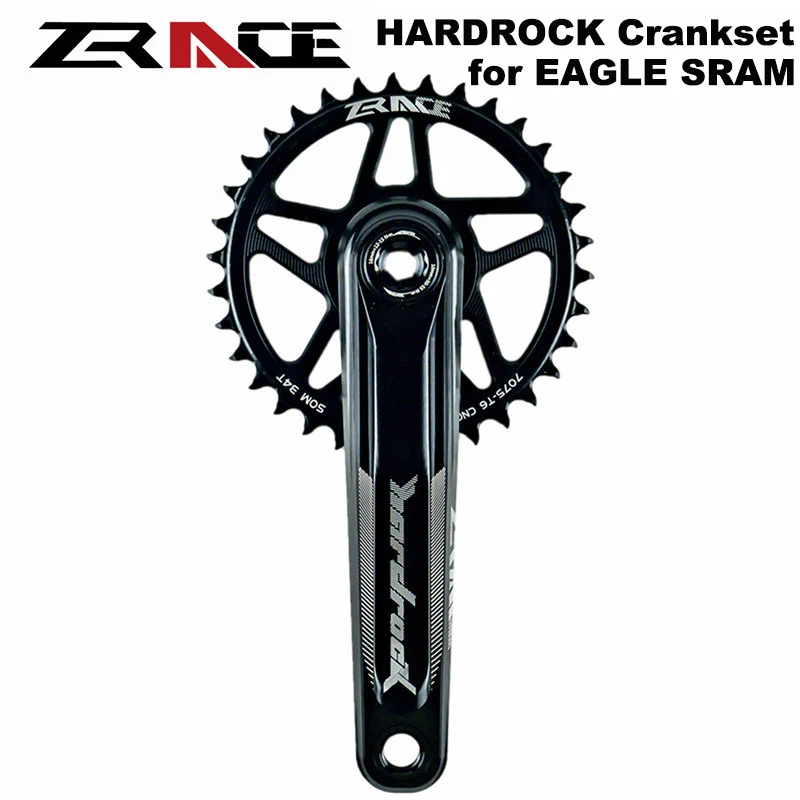 ZRACE Updated HARDROCK 10 11 12 Speed Crankset , 170 / 175mm 32T / 34T Chain Ring Teeth MTB Bike Crank for SRAM EAGLE Chainset
ZRACE Updated HARDROCK 10 11 12 Speed Crankset , 170 / 175mm 32T / 34T Chain Ring Teeth MTB Bike Crank for SRAM EAGLE Chainset