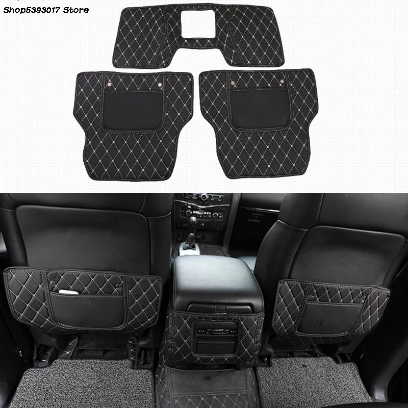 Car Seat Back Anti-kick Mat Anti-Dirty Protector Cover Waterproof Pads For Nissan Patrol Y62 2014-2019 2020 2021 Car Accessories
Car Seat Back Anti-kick Mat Anti-Dirty Protector Cover Waterproof Pads For Nissan Patrol Y62 2014-2019 2020 2021 Car Accessories