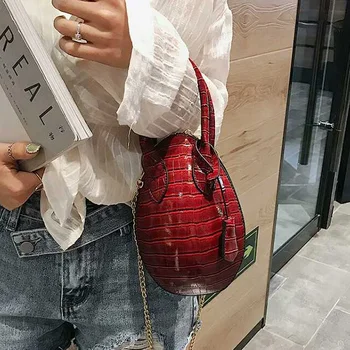 Fashion Egg Handbag for Women 2020 Luxury Oval Crocodile Pattern Shoulder Bag Crossbody Bag Woman Hand Bag bolsa feminina
Fashion Egg Handbag for Women 2020 Luxury Oval Crocodile Pattern Shoulder Bag Crossbody Bag Woman Hand Bag bolsa feminina