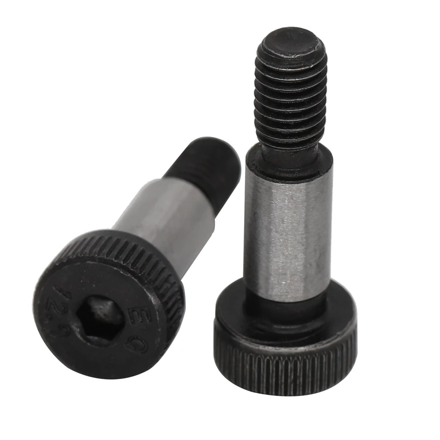 

M8*95/100/110/120/130/140/150mm 10mm Shaft OD 12.9 Grade Steel Hex Hexgaon Socket Mold Shoulder Screw Stopper Brake Stop Bolt