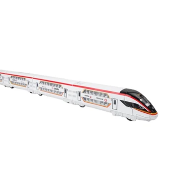 1:87 Simulation Pull Back Car Double-deck Train Model Magnetic Motor Train High-speed Rail Toy (Four Carriages) - Red
1:87 Simulation Pull Back Car Double-deck Train Model Magnetic Motor Train High-speed Rail Toy (Four Carriages) - Red