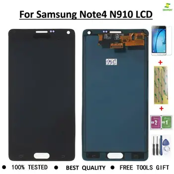 Super Amoled Display For Samsung Note4 LCD N910 N910A N910F N910H Screen Display Touch Digitizer Assembly Replacement parts 5.7
Super Amoled Display For Samsung Note4 LCD N910 N910A N910F N910H Screen Display Touch Digitizer Assembly Replacement parts 5.7