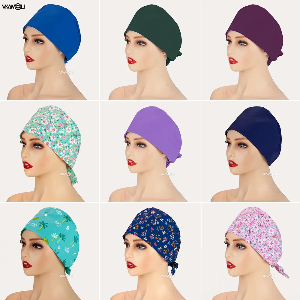 Solid color dental care scrub cap beauty salon nurse hair cap spa lab work cap nursing hat sweat-absorbent Unisex cap
Solid color dental care scrub cap beauty salon nurse hair cap spa lab work cap nursing hat sweat-absorbent Unisex cap