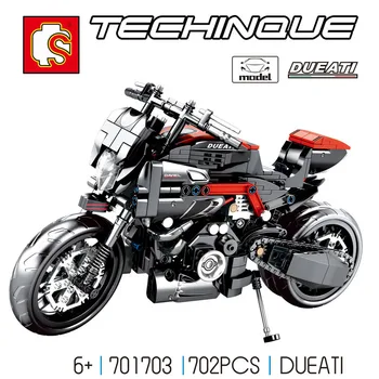 Building Blocks Mechanical Code Ducatiengly Motorcycle Compatible LG Small Particle Boy Building Blocks Toys for Children
Building Blocks Mechanical Code Ducatiengly Motorcycle Compatible LG Small Particle Boy Building Blocks Toys for Children