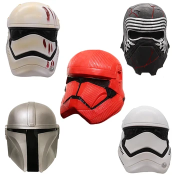 Stormtrooper Star War Helmet Cosplay Imperial Army the Mandalorian Darth Maul Latex Masks Halloween Costume Props E30797AD 
Stormtrooper Star War Helmet Cosplay Imperial Army the Mandalorian Darth Maul Latex Masks Halloween Costume Props E30797AD