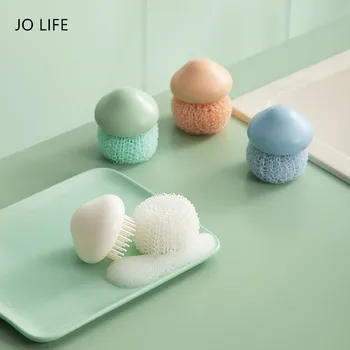 JO LIFE Steel Wire Ball Cleaning Brush with Handle Kitchen Cleaner Tool Cleaning Ball for Washing Pot Dish Pan Bowl
JO LIFE Steel Wire Ball Cleaning Brush with Handle Kitchen Cleaner Tool Cleaning Ball for Washing Pot Dish Pan Bowl