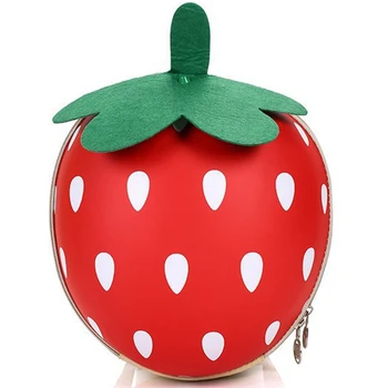 1-5 Year Old Boy and Girl Children Backpack Schoolbag 3D Strawberry Shape Cartoon Mini Schoolbag 
1-5 Year Old Boy and Girl Children Backpack Schoolbag 3D Strawberry Shape Cartoon Mini Schoolbag