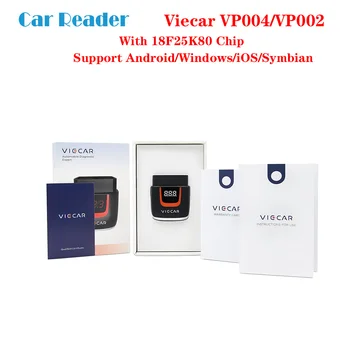 18F25K80 Chip Diagnostic Tool Support for Android/iOS/Windows/Symbian better than 327 Viecar VP004 VP002 OBDII EOBD Code Reader
18F25K80 Chip Diagnostic Tool Support for Android/iOS/Windows/Symbian better than 327 Viecar VP004 VP002 OBDII EOBD Code Reader