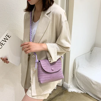 Fashionable Women Pattern Messenger Bags Solid Leather Classic Elegant Crossbody Shoulder Bag Shoulder Weave Belt Purse
Fashionable Women Pattern Messenger Bags Solid Leather Classic Elegant Crossbody Shoulder Bag Shoulder Weave Belt Purse