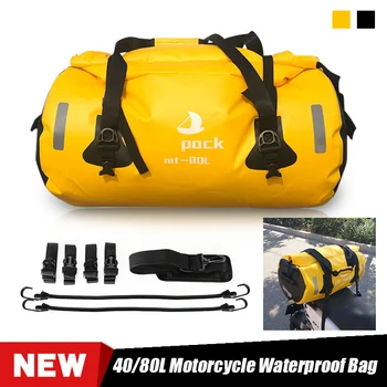 Motorcycle Waterproof Tail Bag Travel Outdoor Dry Luggage Roll Pack Bag 40/80L Motorbike Luggage Backpack Motorcycle Seat Bags 
Motorcycle Waterproof Tail Bag Travel Outdoor Dry Luggage Roll Pack Bag 40/80L Motorbike Luggage Backpack Motorcycle Seat Bags