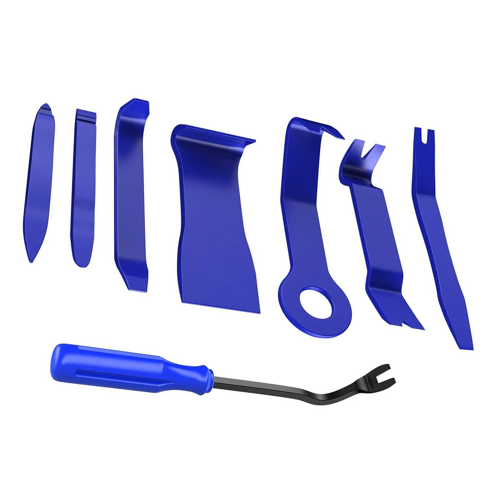 8PCS Auto Trim Removal Tool Kit No-Scratch Pry Tool Kit for Car Audio Dash Door Panel Window Molding Fastener Remover Tool Kit
8PCS Auto Trim Removal Tool Kit No-Scratch Pry Tool Kit for Car Audio Dash Door Panel Window Molding Fastener Remover Tool Kit