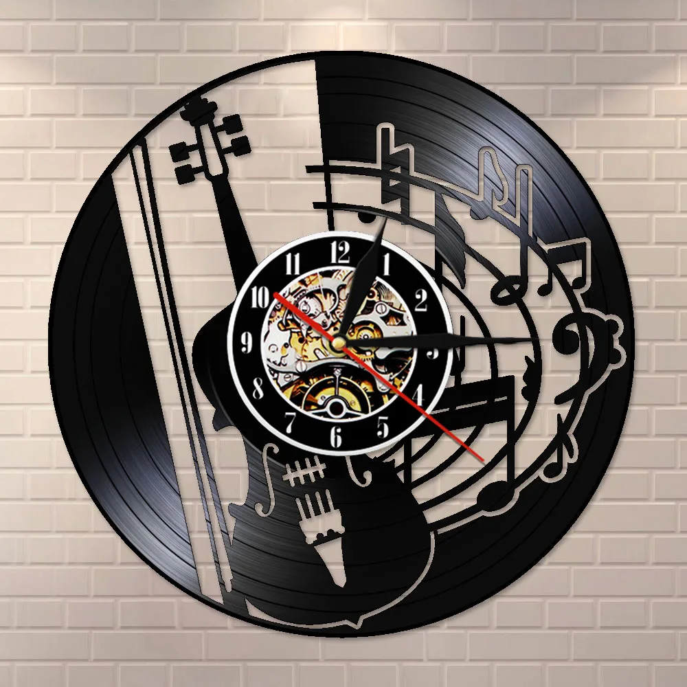 Music Notes Guitarist Guitar Instrument Wall Clock Vinyl Record Wall Clock House Decorative Vintage Retro Wall Watch
Music Notes Guitarist Guitar Instrument Wall Clock Vinyl Record Wall Clock House Decorative Vintage Retro Wall Watch