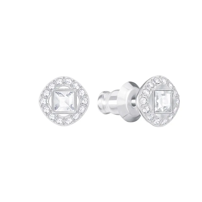 High Quality 1:1 Swa New Women's Wear Classic Brilliant Box Classic Square Earring
High Quality 1:1 Swa New Women's Wear Classic Brilliant Box Classic Square Earring