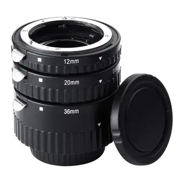

Auto Focus Macro Extension Tube Set for Nikon AF AF-S DX FX SLR Cameras