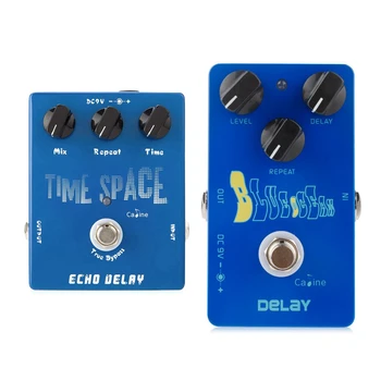 Caline 2 Pcs Blue Ocean Delay Guitar Effect Pedal True Bypass Pedal, CP-19 & CP-17
Caline 2 Pcs Blue Ocean Delay Guitar Effect Pedal True Bypass Pedal, CP-19 & CP-17