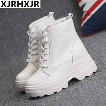 Ins Short Boots Female Korean Version of Lace-up Thick Bottom Heighten Heel Cotton Boots Winter Waterproof Snow Boots Size 34-40
Ins Short Boots Female Korean Version of Lace-up Thick Bottom Heighten Heel Cotton Boots Winter Waterproof Snow Boots Size 34-40