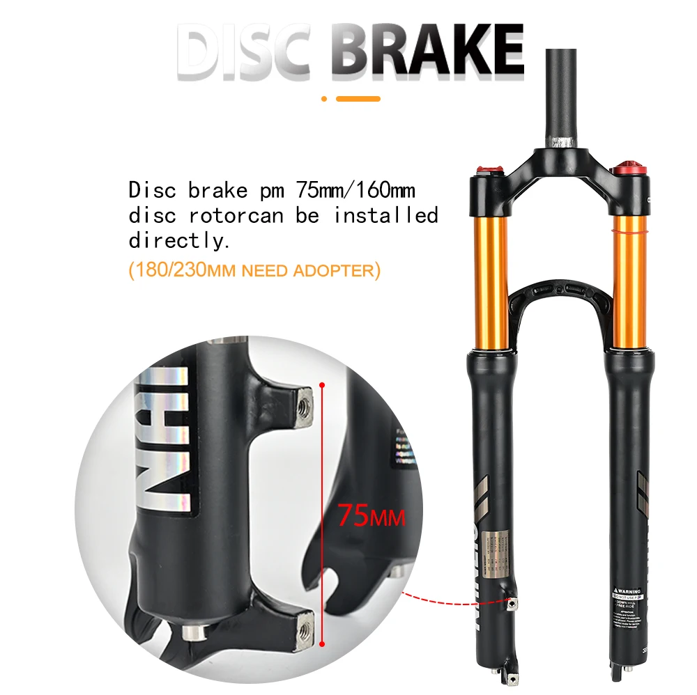 NANLIO Magnesium Alloy MTB Bicycle Supension Fork Air 26/27.5/29er Inch Mountain Bike 32 RL100mm Fork For A Bicycle Accessories NANLIO Magnesium Alloy MTB Bicycle Supension Fork Air 26/27.5/29er Inch Mountain Bike 32 RL100mm Fork For A Bicycle Accessories