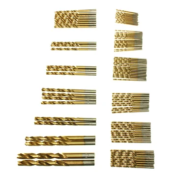99Pcs Titanium Coated Drill Bits Set HSS High Speed Steel Drill Bits Set Tool High Quality Hand Tools Set 1/1.5/2/2.5/3mm
99Pcs Titanium Coated Drill Bits Set HSS High Speed Steel Drill Bits Set Tool High Quality Hand Tools Set 1/1.5/2/2.5/3mm
