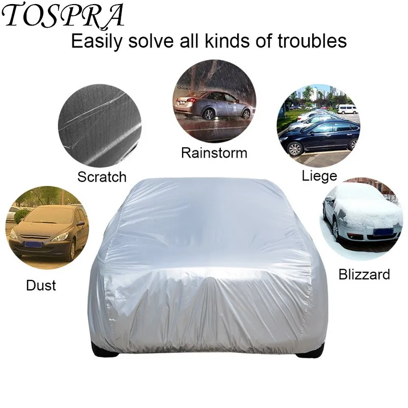 Universal Single-layer Car Cover Size S/M/L/XL/XXL Indoor Outdoor Full Auto Cover Sun UV Snow Dust Resistant Protection Cover
Universal Single-layer Car Cover Size S/M/L/XL/XXL Indoor Outdoor Full Auto Cover Sun UV Snow Dust Resistant Protection Cover