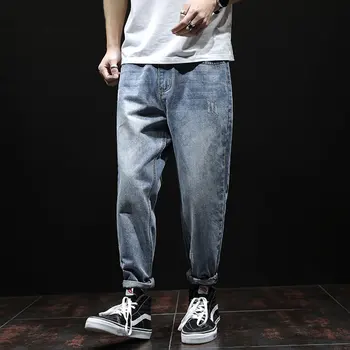 Japanese Style Fashion Men Jeans Loose Fit Big Size 28-42 Vintage Designer Harem Pants Streetwear Hip Hop Jeans Men Pencil Pants
Japanese Style Fashion Men Jeans Loose Fit Big Size 28-42 Vintage Designer Harem Pants Streetwear Hip Hop Jeans Men Pencil Pants
