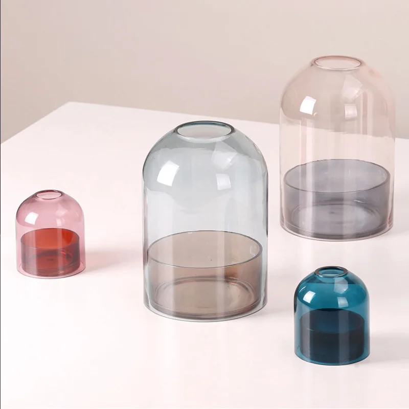 Nordic Colorful Glass Flower Vase Hydroponic Device Art Vase Living Room Desk Decoration Art Vase Wedding Ornament Terrarium
Nordic Colorful Glass Flower Vase Hydroponic Device Art Vase Living Room Desk Decoration Art Vase Wedding Ornament Terrarium