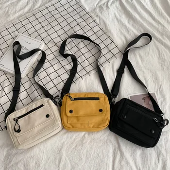 New Canvas Bags Women Tote Outdoor Handbag Solid Trendy Casual Zipper Student Diagonal Shoulder Bag 
New Canvas Bags Women Tote Outdoor Handbag Solid Trendy Casual Zipper Student Diagonal Shoulder Bag